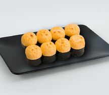 Запеченный маки ролл с угрем 