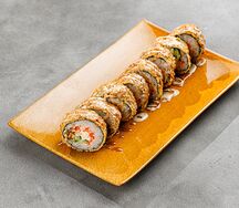 Теплый ролл с угрем