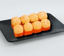 Запечённый ролл с лососем