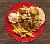 Такос кон поло с курицей