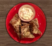 Чесночные гренки с сыром