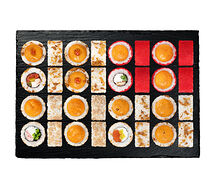 Сет Хит запечённый со спайси соусом