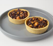 Тарталетка карамельно-ореховая