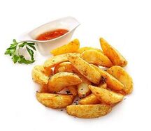 Картофельные дольки