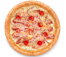 Пицца карбонара Xl