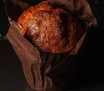 Маффин с ванильной начинкой