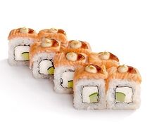 Запечённый ролл филадельфия лайт 8 шт