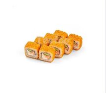 Горячий ролл с крабом