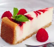 Чизкейк малиновый