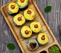 Запечённый ролл с говядиной Hot