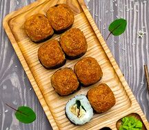 Запечённый ролл Сяке-терияки