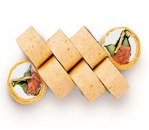 Тортилья с лососем