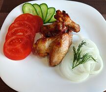 Куриные крылышки