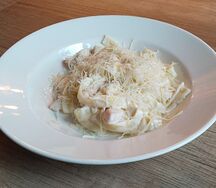Феттуччине с куриной грудкой