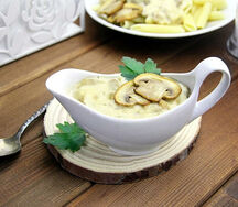 Соус сметанно-грибной