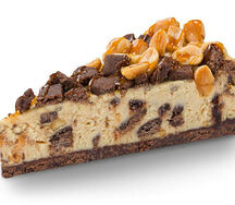 Чизкейк карамельный с арахисом