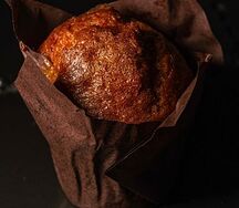 Маффин с ванильной начинкой