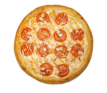 Пепперони с цыпленком под кисло-сладким соусом L