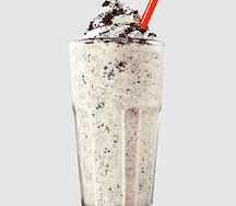 Коктейль молочный с печеньем орео