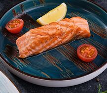Стейк из лосося