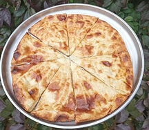 Хачапури из слоеного теста