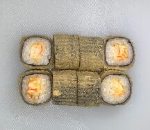 Маки краб темпура