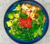 Поке с креветкой