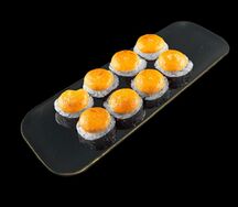 Запечённый маки с креветкой