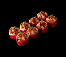 Запечённый ролл с креветкой