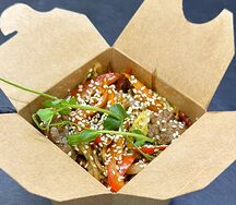 Wok с говядиной