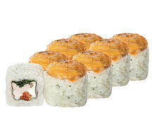 Запеченный с курицей