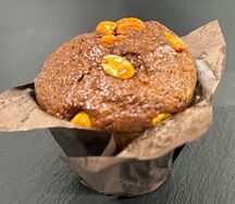 Маффин с соленой карамелью