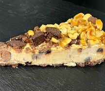 Чизкейк карамель-арахис 