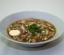 Окрошка весенняя
