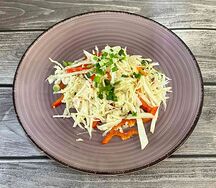 Салат с капустой и болгарским перцем