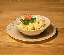 Паста бантики с курочкой