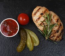 Стейк из курицы