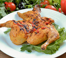1/2 poulet grillé ו Attieke