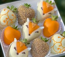 Клубника в шоколаде Лисички