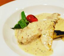 Poulet à la crème
