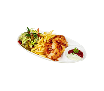Plat chawarma poulet