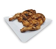 Combo demi poulet rôti