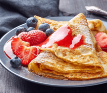 Crêpe aux fruits