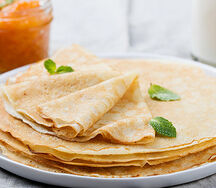 Crêpe à la vanille