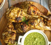 Poulet braisé