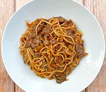 Nouilles au boeuf
