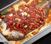 Poisson braisé & du riz