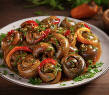 Escargot braisé villageois
