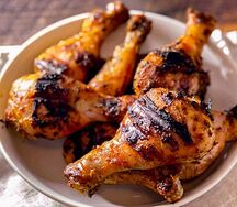 Poulet grillé entier