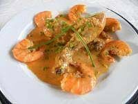 Les gambas poulet